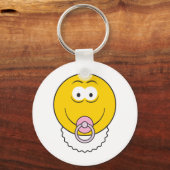 Baby Meisjesgezicht Sleutelhanger (Voorkant)