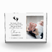 Baby Memorial Baby Verlies Memorial Gift Sympathie Fotoblokken (Voorkant)