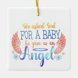 Baby Memorial Keramisch Ornament