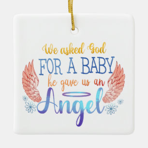 Baby Memorial Keramisch Ornament