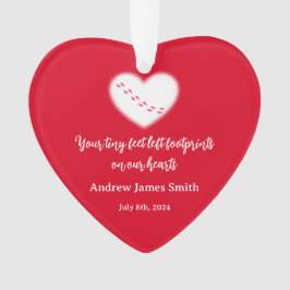 Baby Memorial Ornament van valentijns