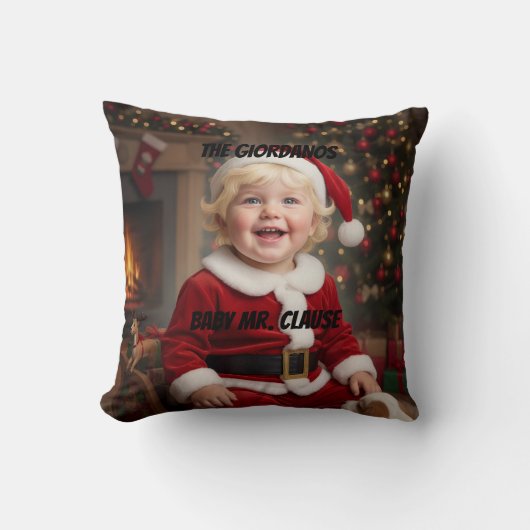 Baby meneer en mevrouw Clause  Kussen (Voorkant)
