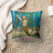 Baby Mermaid Kussen (Deken)