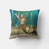 Baby Mermaid Kussen (Achterkant)