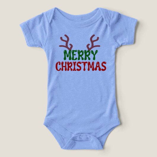 BABY MERRY CHRISTMAS T-Shirt (Design voorkant)