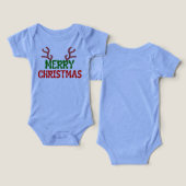 BABY MERRY CHRISTMAS T-Shirt (Ontwerp Voorkant & Achterkant)