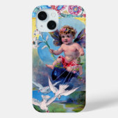 BABY MET DOVES ANTIEK FLORAL Case-Mate iPhone CASE (Achterkant)