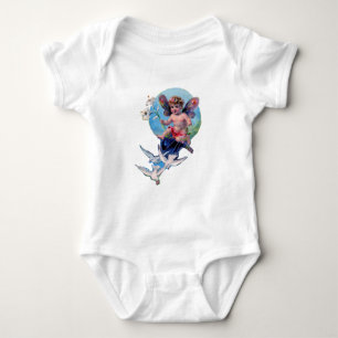 BABY MET DOVES ROMPER