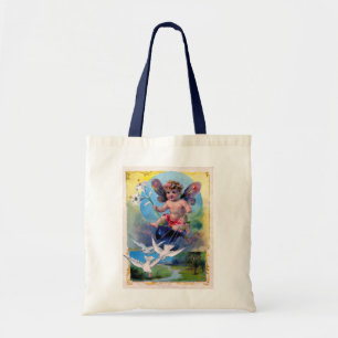 BABY MET DOVES TOTE BAG