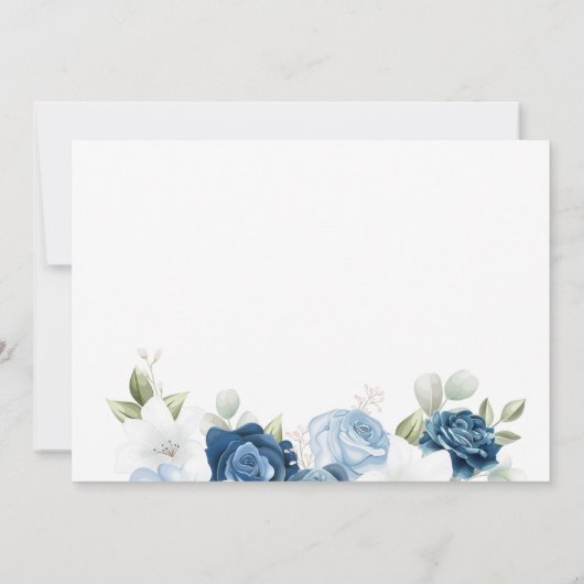 Baby met flessen Zwangerschap onthullen Aankondiging (Achterkant)