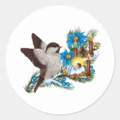 Baby met kerst Jezus Sticker (Voorkant)