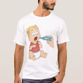 Baby Met Koorts T-shirt (Voorkant)