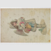  Baby met speelgoed Tissuepapier (Voorkant)