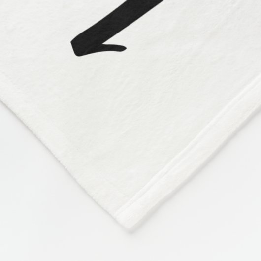 Baby Mijlsteen Blanket Fleece Deken (Hoek)