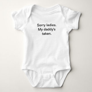 Baby, mijn vader is meegenomen. romper
