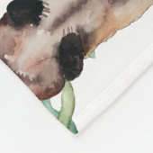 Baby milestone Blanket Beer Wreath and Birch Trees Fleece Deken (Hoek)