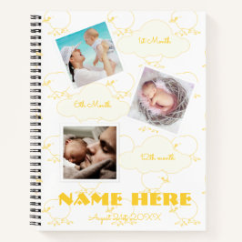 Baby Milestone Guest book, eerste verjaardag, kies Notitieboek