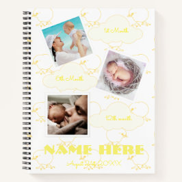 Baby Milestone Guest book, eerste verjaardag, kies Notitieboek