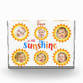Baby Milestones Little Sunshine Fotoblokken (Voorkant)