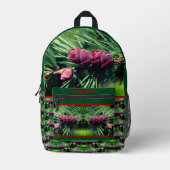 Baby miniatuur dennenappels gepersonaliseerd bedrukte rugzak (Voorkant)