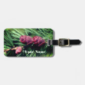 Baby Miniatuur Pine Cones Natuur Gepersonaliseerd Bagagelabel (Voorkant horizontaal)