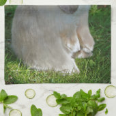 Baby Minilop Rabbit Kitchen Towel Theedoek (Gevouwen)