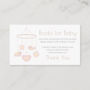 Baby Mobiele Boeken voor Baby Informatiekaartje
