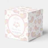 Baby Mobiele Nestfeest Cadeau Doos Bedankdoosjes (Achterkant)