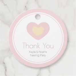 Baby Mobile Nesting Party Bedankjes Labels