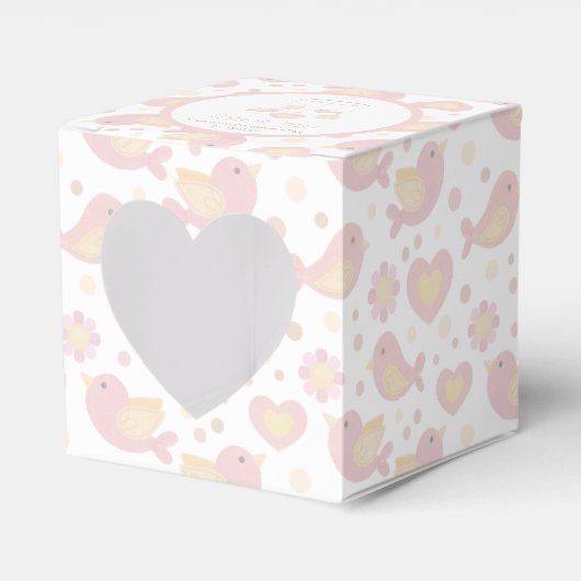 Baby Mobile Nesting Party Favor Box Bedankdoosjes (Voorkant Zijde)
