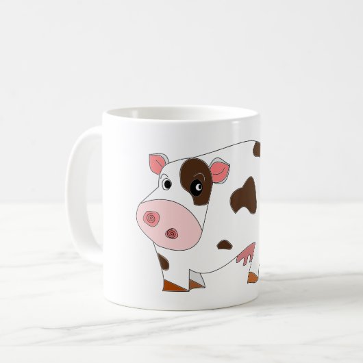 Baby Mok met Gelukkige Koe (Voorkant links)