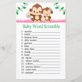 Baby Monkey Baby word scramble game (Voorkant)