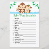 Baby Monkey Baby word scramble game (Voorkant)
