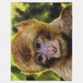 BABY MONKEY FLEECE DEKEN (Voorkant)
