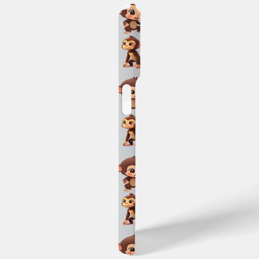 Baby Monkey iPhone/iPad Case (Achterkant / Rechts)