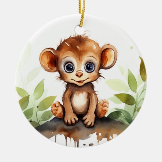 Baby Monkey Ornament (Voorkant)