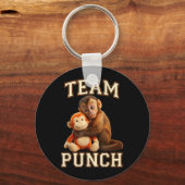 Baby Monkey Punch Team Punch Sleutelhanger (Voorkant)