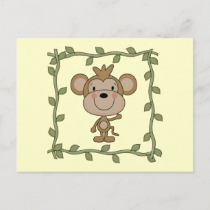 Baby Monkey Tshirts en Gifts Briefkaart