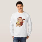 Baby Monkey with Banana T-shirt (Voorkant volledig)