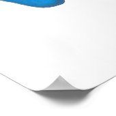 Baby Monster Baby Girl Shower Nursery Poster (Hoek)