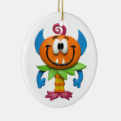 Baby Monster Keramisch Ornament (Rechts)