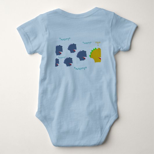 Baby Monster Romper (Achterkant)