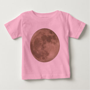 Baby Moon Shirt Volle Maan Biologische Baby Creepe