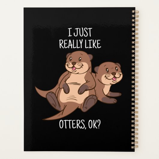 Baby Moose Gift Women Moose Gift Mannen Moose Planner (Achterkant)