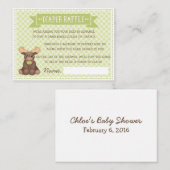 Baby Moose Luier Raffle Informatiekaartje (Voorkant / Achterkant)