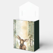 Baby Moose Schattige genderneutraal Baby shower Bedankdoosjes (Geopend)