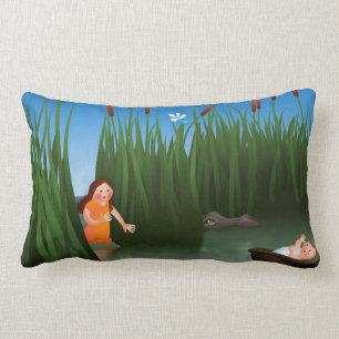 Baby Moses Passover Cartoon Kussen