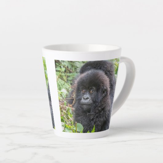 Baby Mountain Gorilla Latte Mok (Rechterhoek)