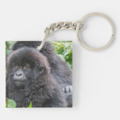 Baby Mountain Gorilla Sleutelhanger (Achterkant)