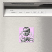 Baby Mouse Magnet (Insitu (Vaatwasser))